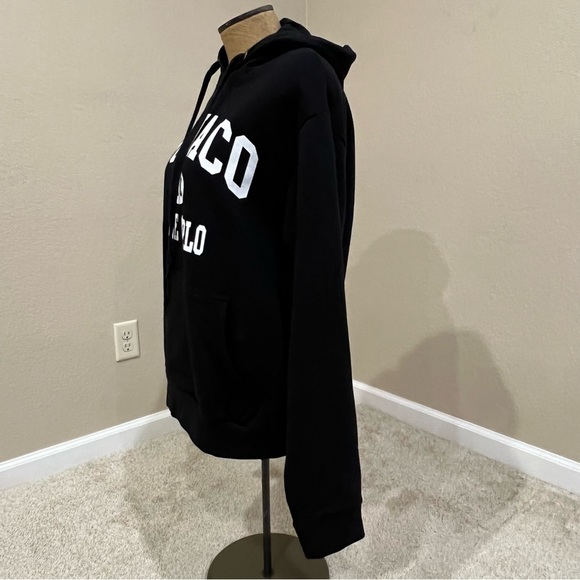 Monaco Monte Carlo Black Sweatshirt Hoodie Men Size XL New Hooded Gravitee NWT - Picture 2 of 15